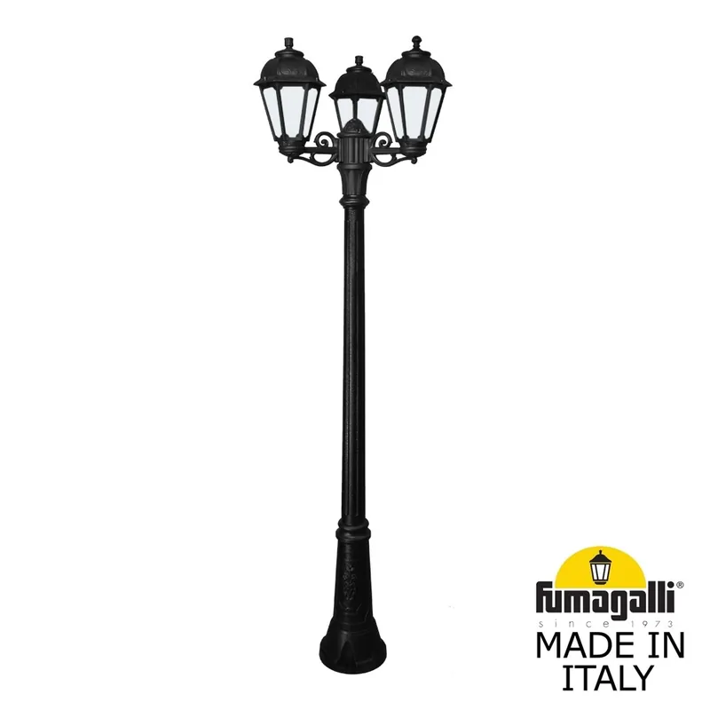 Садово-парковый фонарь FUMAGALLI GIGI BISSO/SABA 3L K22.156.S30.AYE27 — уличный светильник Fumagalli