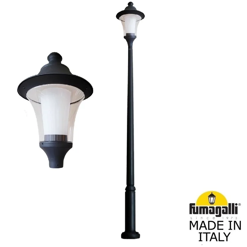 Парковый фонарь  FUMAGALLI EKTOR 3000/REMO R50.365.000.AXH27 — уличный светильник Fumagalli