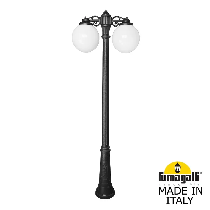 Садово-парковый фонарь FUMAGALLI RICU BISSO/G300 2L DN G30.157.S20.AYE27DN — уличный светильник Fumagalli