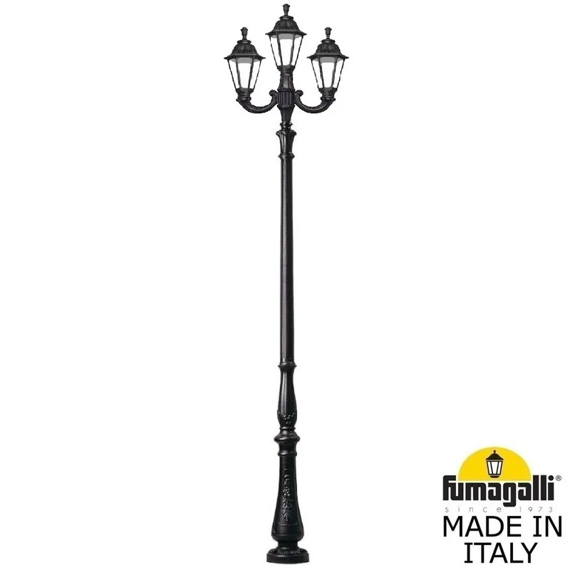 Парковый фонарь FUMAGALLI TABOR OFIR/RUT 2L+1 E26.205.R21.AXE27 — уличный светильник Fumagalli