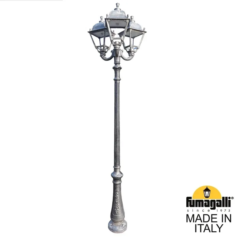 Парковый фонарь FUMAGALLI NEBO OFIR/SIMON 3L  U33.202.R30.BXH27 — уличный светильник Fumagalli