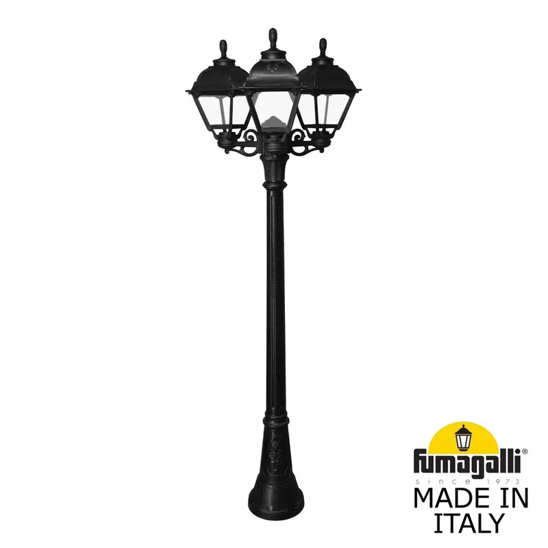 Садово-парковый фонарь FUMAGALLI ARTU BISSO/CEFA 3L U23.158.S30.AXE27 — уличный светильник Fumagalli