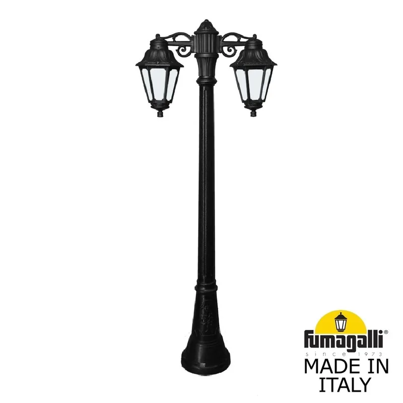 Садово-парковый фонарь FUMAGALLI ARTU BISSO/ANNA 2L E22.158.S20.AYE27DN — уличный светильник Fumagalli
