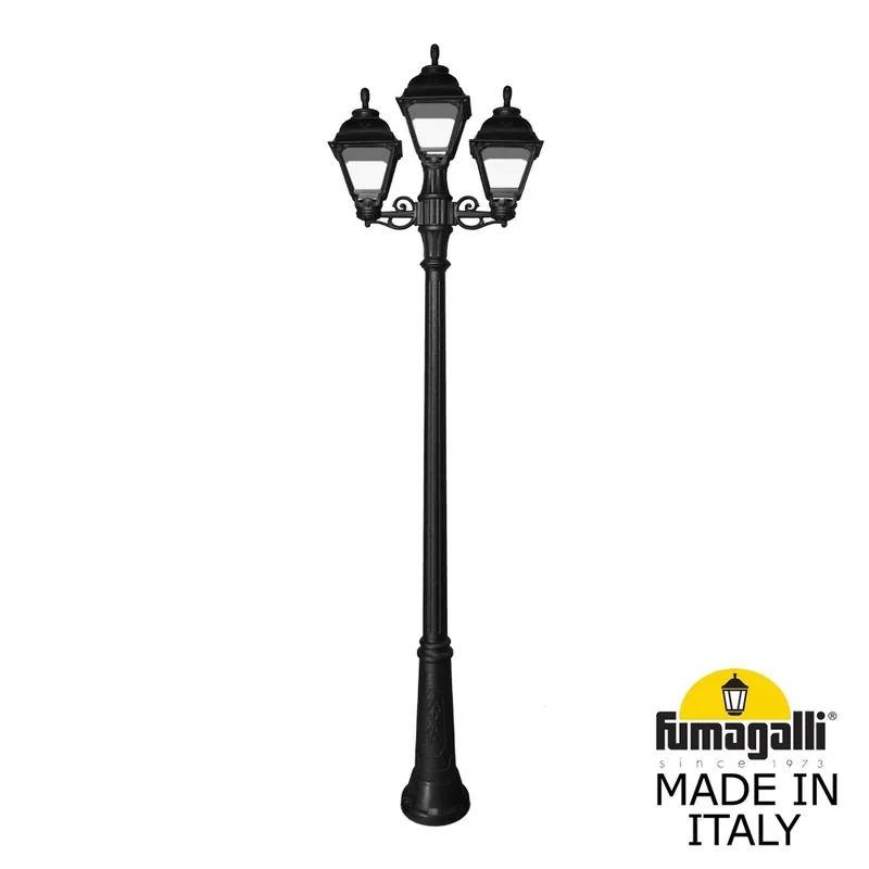 Садово-парковый фонарь FUMAGALLI RICU BISSO/CEFA 2+1 U23.157.S21.AXE27 — уличный светильник Fumagalli