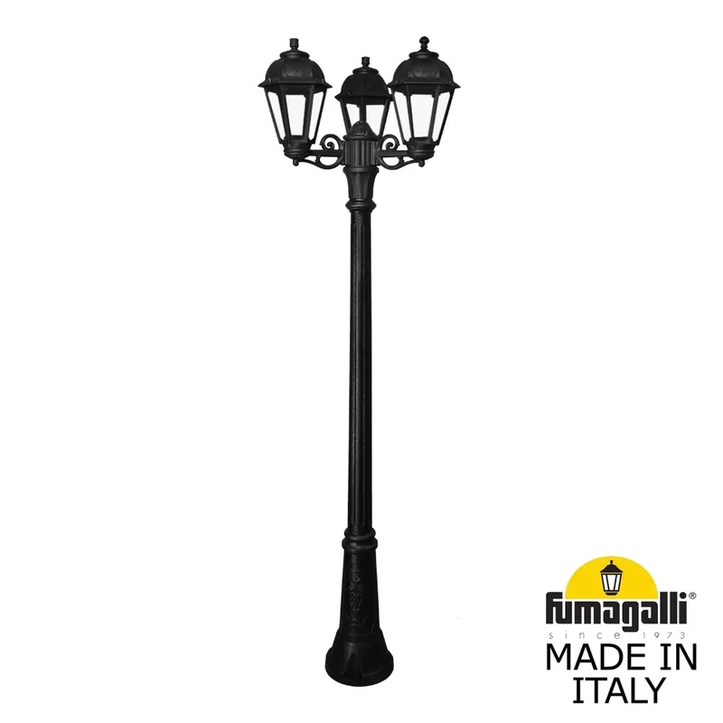 Садово-парковый фонарь FUMAGALLI GIGI BISSO/SABA 3L K22.156.S30.AXE27 — уличный светильник Fumagalli