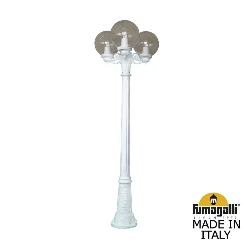Садово-парковый фонарь FUMAGALLI ARTU BISSO/G250 3L G25.158.S30.WZE27 — уличный светильник Fumagalli