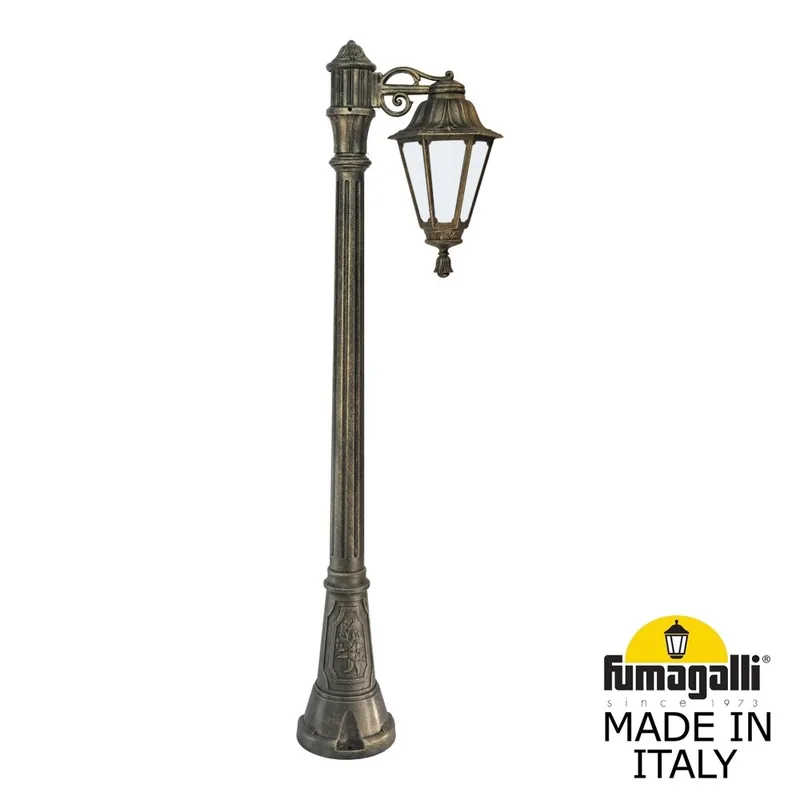 Садово-парковый фонарь FUMAGALLI ARTU BISSO/RUT 1L E26.158.S10.BYE27 — уличный светильник Fumagalli