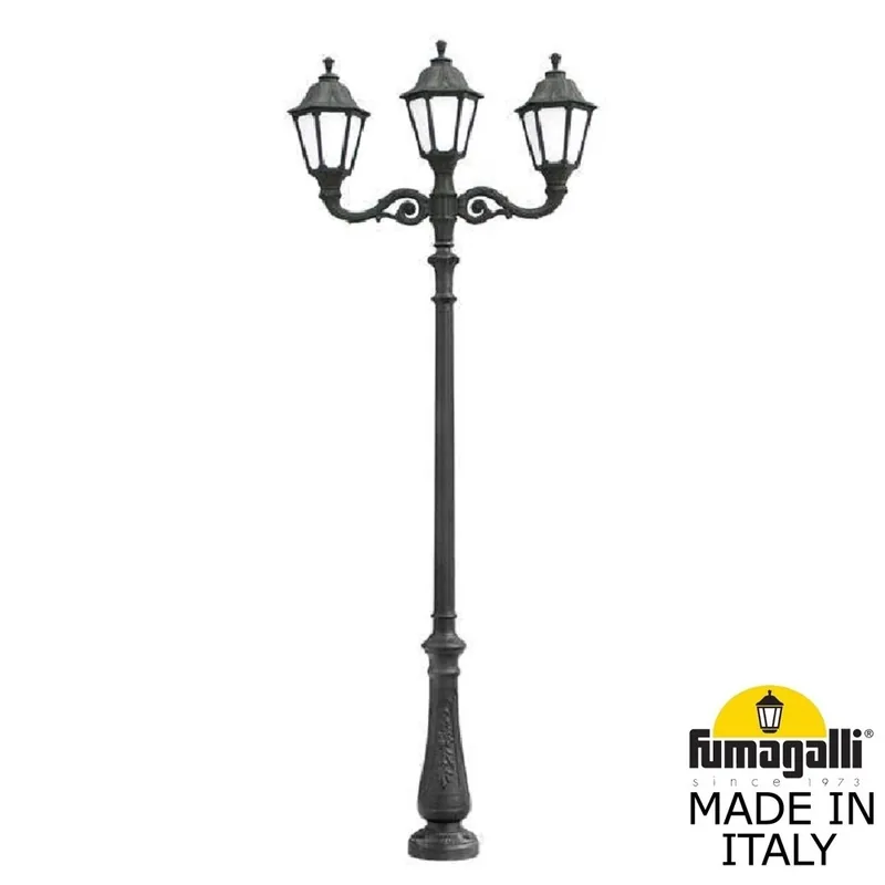 Парковый фонарь FUMAGALLI NEBO ADAM/NOEMI 2L+1  E35.202.M21.AYH27 — уличный светильник Fumagalli